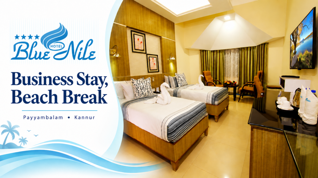 Hotel Near Payyambalam Beach for Business Travellers with Free Time